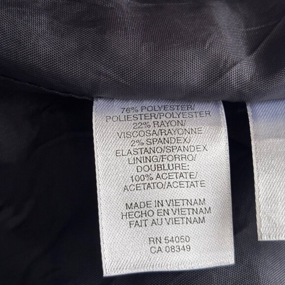 ANNE KLEIN BEAUTIFUL DARK BLUE DRESS, SZ. 10P - Picture 5 of 5